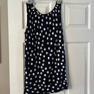 Polka dot tank.